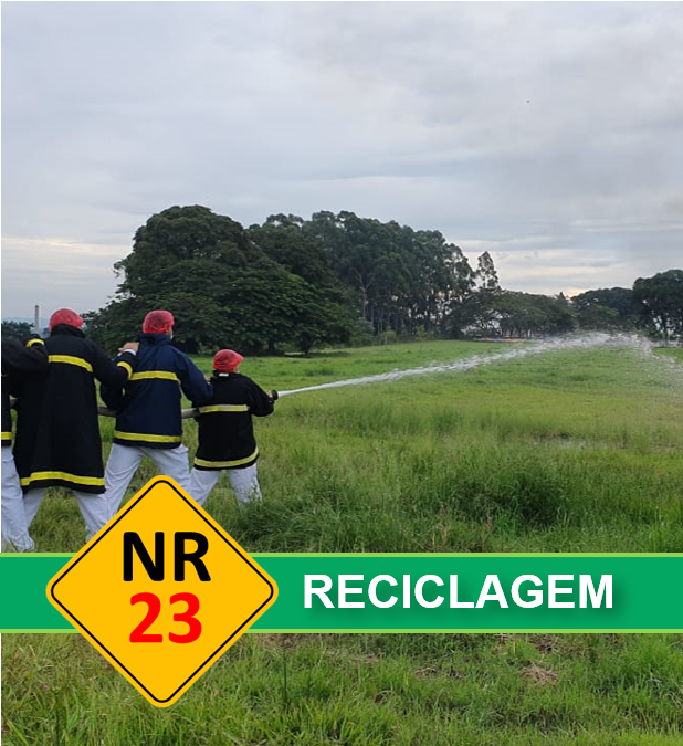 NR23  - Prevenção e Combate Contra Incêndios - Intermediário (Reciclagem)