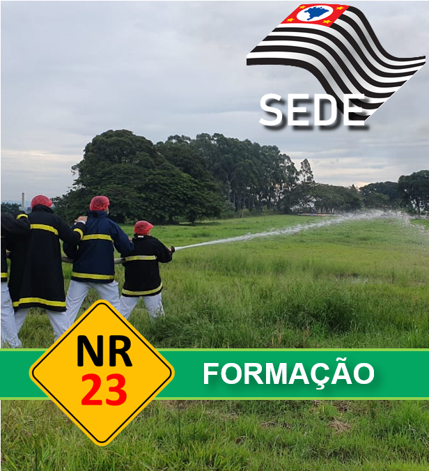 NR23 - Prevenção e Combate Contra Incêndios - Sede (Formação)