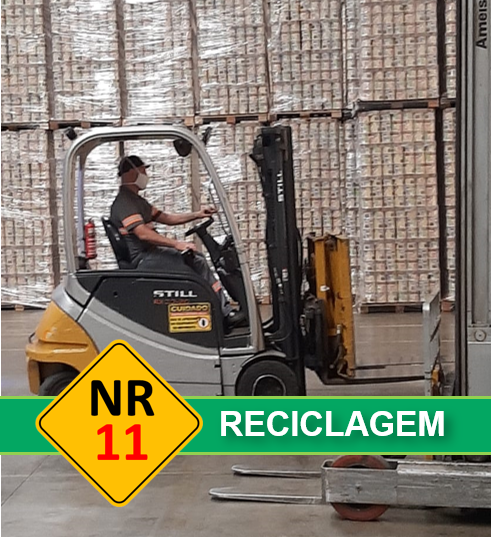 NR11 - Operador de Empilhadeira (Reciclagem)