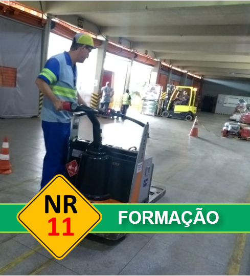 NR11 - Operador de Transpaleteira Elétrica (Formação)