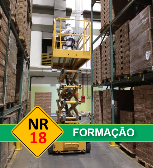 NR18 - Operador de Plataforma Elevatória Móvel de Trabalho - PEMT (Formação)